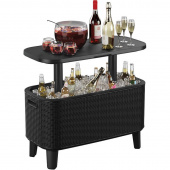 Стол-холодильник Bevy Bar Large Cool Bar Rattan